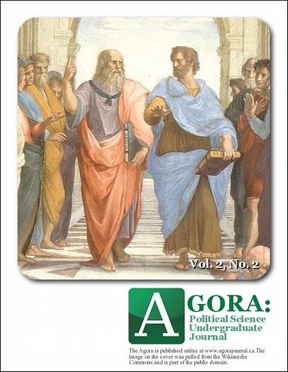 					View Vol. 2 No. 2 (2012): The Agora: Political Science Undergraduate Journal
				