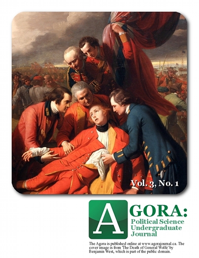 					View Vol. 3 No. 1 (2012): The Agora: Political Science Undergraduate Journal
				