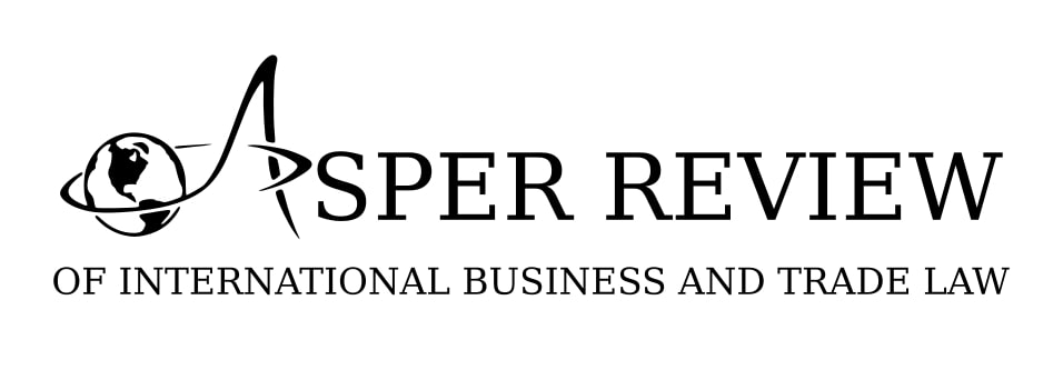 Asper Review of International Business and Trade Law