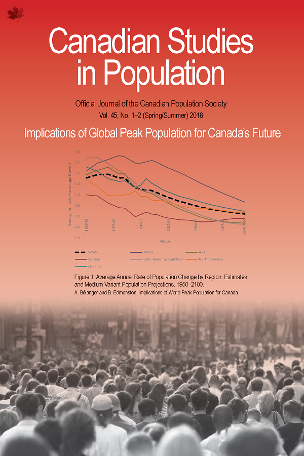 IMPLICATIONS OF GLOBAL PEAK POPULATION FOR CANADA’S FUTURE