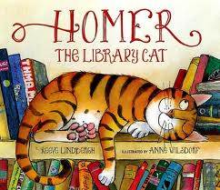 Homer the library cat