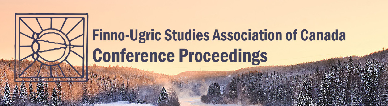 Finno-Ugric Studies Association of Canada Conference Proceedings