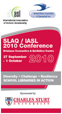 					View 2010: IASL Conference Proceedings (Brisbane, Australia): Diversity, Challenge, Resilience - School Libraries in Action
				