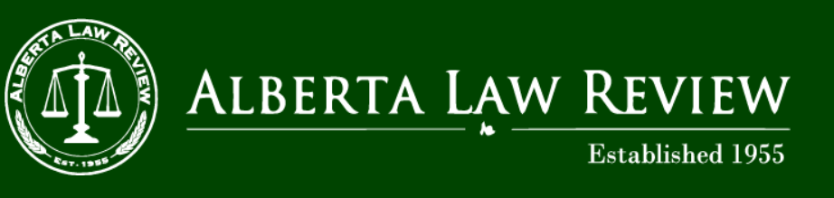 Alberta Law Review banner image